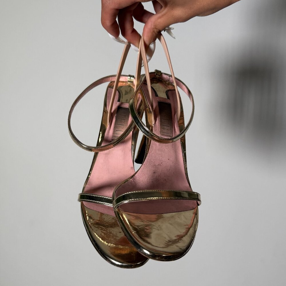 Piferi Gold Heels